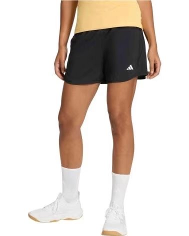 ADIDAS PANTALÓN CORTO DEPORTIVO JZ6494 PARA MUJER EN COLOR NEGRO BLACK