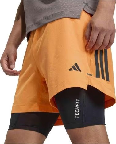 ADIDAS PANTALONCINI SPORTIVI KA1197 ARANCIONE DA UOMO PUOR