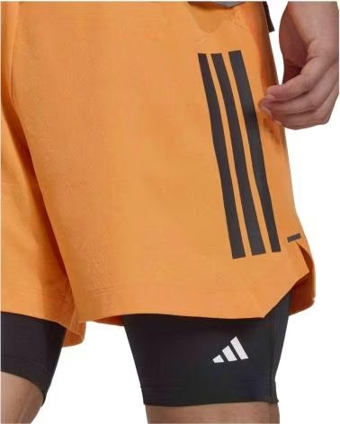 ADIDAS PANTALONCINI SPORTIVI KA1197 ARANCIONE DA UOMO PUOR
