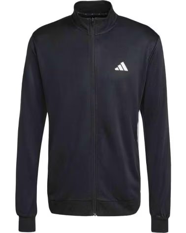ADIDAS FELPA WORKOUT ESSENTIALS ALL-SET UOMO NERO BLACK-WHITE