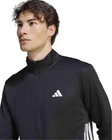 ADIDAS FELPA WORKOUT ESSENTIALS ALL-SET UOMO NERO BLACK-WHITE