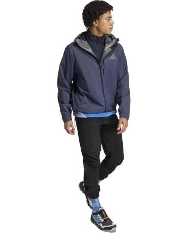 ADIDAS GIACCA ANTIPIOGGIA UOMO TERREX MULTI 25 LAYER BLU LEGINK