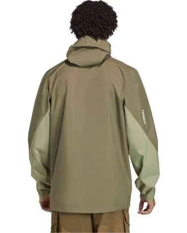 ADIDAS GIACCA IMPERMEABILE TERREX MULTI 25 LAYER DA UOMO OLISTR-TENGRN