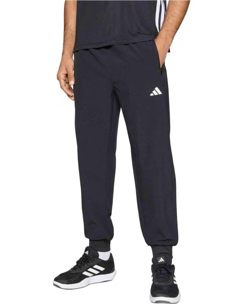 ADIDAS CALÇAS COMPRIDAS WORKOUT ESSENTIALS FLEX WOVEN PARA HOMEM BLACK