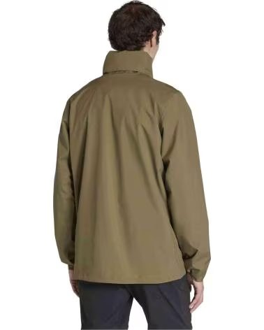 ADIDAS SUDADERA CON CAPUCHA CHAQUETA CON CAPUCHA MULTI ESSENTIALS 2L VERDE EN PARA HOMBRE OLISTR