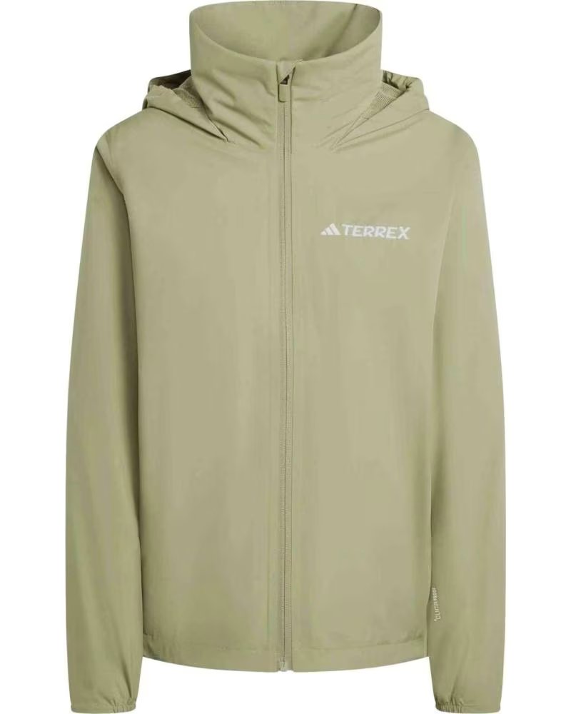 ADIDAS TERREX MULTI ESSENTIALS 2L REGENJACKE MIT KAPUZE TENGRN