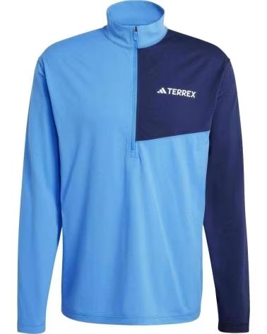 ADIDAS MAGLIA A MANICHE LUNGHE TERREX MULTI CLIMACOOL HALF ZIP RAYBLU