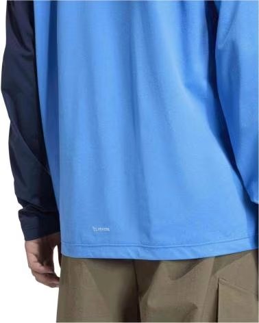 ADIDAS MAGLIA A MANICHE LUNGHE TERREX MULTI CLIMACOOL HALF ZIP RAYBLU
