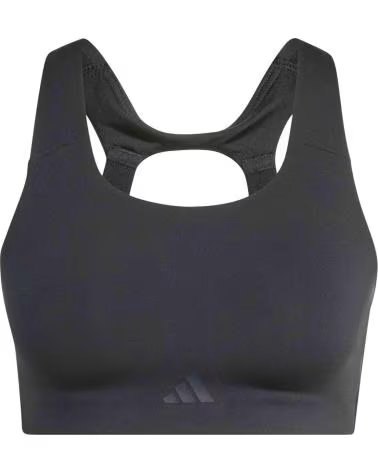 ADIDAS TOP DESPORTIVO OPTIME POWER HIGH SUPPORT PRETO BLACK