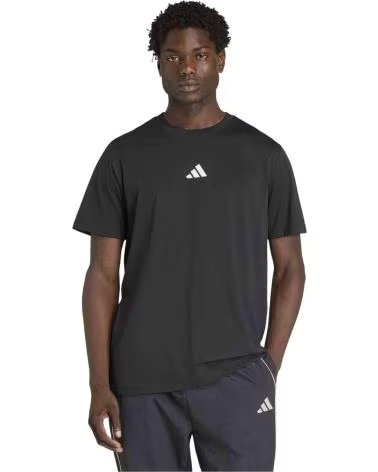 ADIDAS T-SHIRT A MANICHE CORTE CLIMACOOL IDENTITY GRAPHIC DA UOMO BLACK