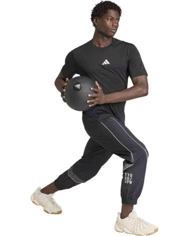 ADIDAS T-SHIRT A MANICHE CORTE CLIMACOOL IDENTITY GRAPHIC DA UOMO BLACK