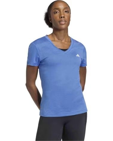 ADIDAS CAMISETA ESSENTIALS MANGA CORTA AZUL ELÉCTRICO MUJER RAYBLU