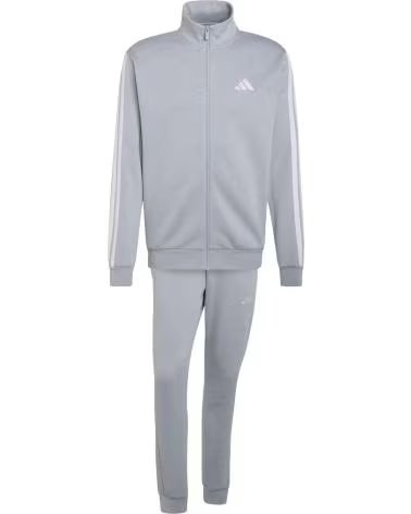 ADIDAS TUTA SPORTSWEAR BASIC 3-STRIPES TRICOT GRIGIA HALSIL