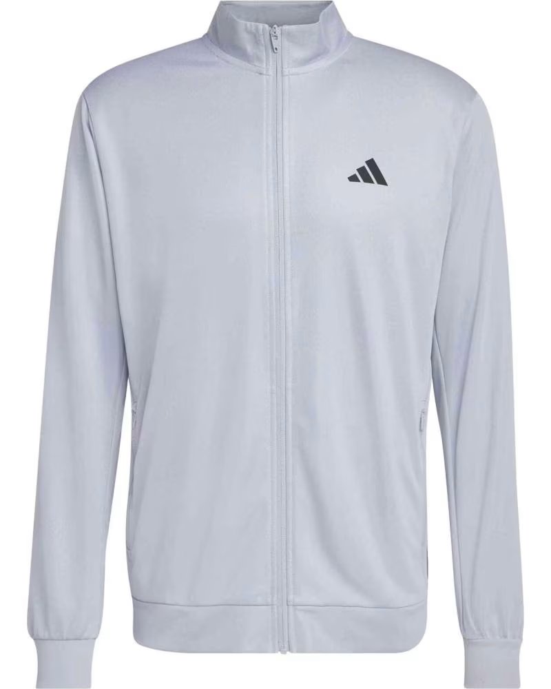 ADIDAS FELPA WORKOUT ESSENTIALS ALL-SET UOMO GRIGIO HALSIL-BLACK