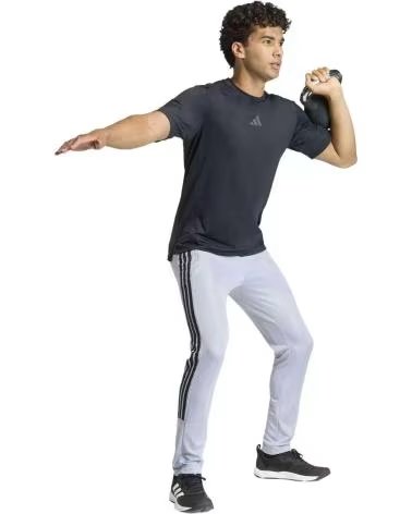 ADIDAS CALÇAS DE FATO DE TREINO WORKOUT ESSENTIALS ALL-SET 3-STRIPES HALSIL-BLACK