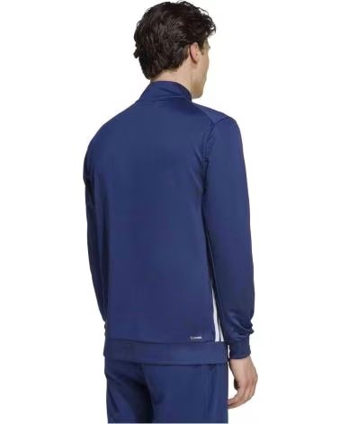 ADIDAS GIACCA FELPA WORKOUT ESSENTIALS ALL-SET UOMO DKBLUE-WHITE