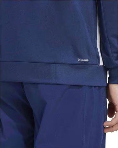 ADIDAS GIACCA FELPA WORKOUT ESSENTIALS ALL-SET UOMO DKBLUE-WHITE