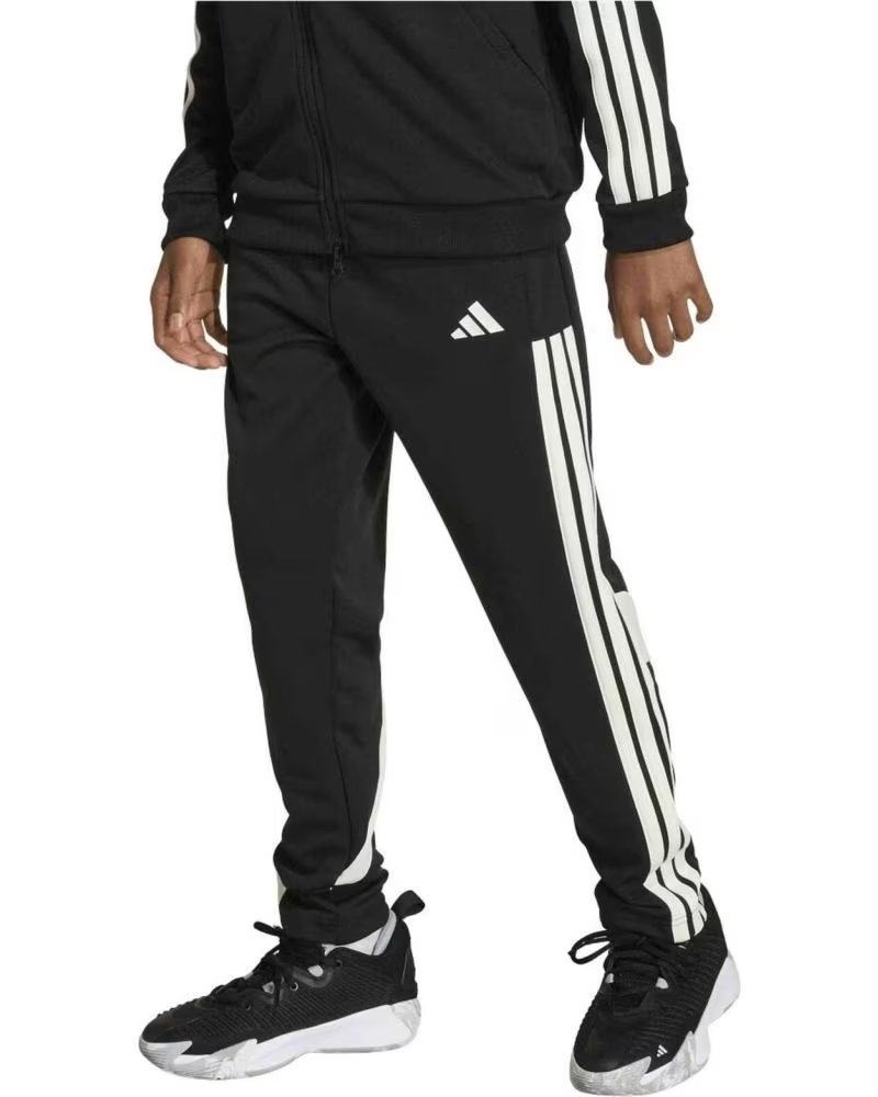 ADIDAS PANTALÓN LARGO HOUSE OF TIRO JUNIOR NEGRO Y BLANCO BLACK-OWHITE-OWHITE