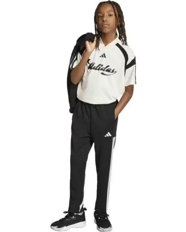 ADIDAS PANTALÓN LARGO HOUSE OF TIRO JUNIOR NEGRO Y BLANCO BLACK-OWHITE-OWHITE