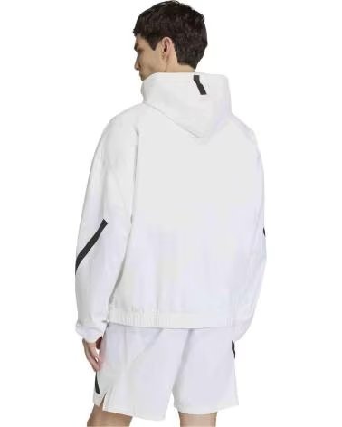 ADIDAS GIACCA CON CAPPUCCIO Z N E FULL ZIP BIANCA DA UOMO WHITE