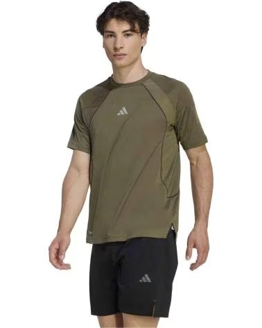 ADIDAS MAGLIETTA TECNICA A MANICHE CORTE DA UOMO OLISTR
