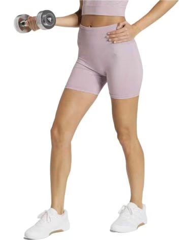 ADIDAS PANTALONCINI CICLISTI WORKOUT ESSENTIALS 4 POLLICI ROSA PRLOFI