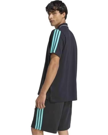 ADIDAS POLO MERCEDES-AMG PETRONAS F1 TEAM KE8165 BLACK-SEMIRU