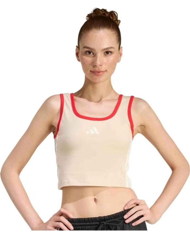 ADIDAS TOP KE9575 BEIGE MUJER CRLI-PURRUB-OWHITE