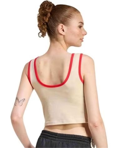 ADIDAS TOP KE9575 BEIGE MUJER CRLI-PURRUB-OWHITE