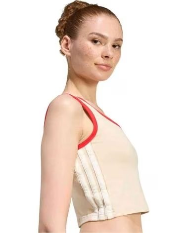 ADIDAS TOP KE9575 BEIGE MUJER CRLI-PURRUB-OWHITE