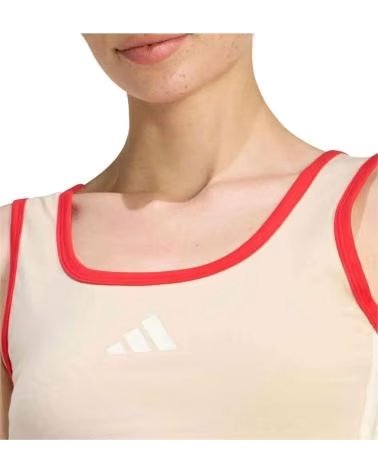 ADIDAS TOP KE9575 BEIGE MUJER CRLI-PURRUB-OWHITE