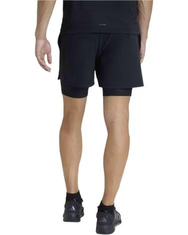 ADIDAS PANTALONCINI SPORTIVI D4T 2 IN 1 BLACK