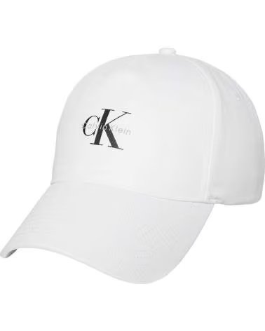 CALVIN KLEIN GORRA LV04G5032G EN BLANCO PARA UNISEX BRIGHT WHITE