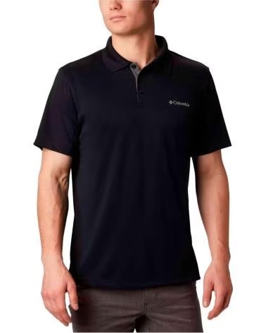 COLUMBIA MEN´S UTILIZER SHORT SLEEVE POLO DARK MOUNTAIN