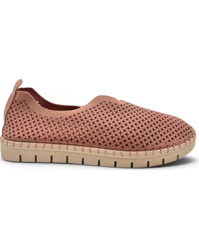 TIMBOS MOCASIN PICADO DE MUJER COLOR 133193 ROSA