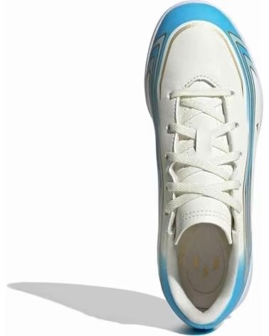 ADIDAS CHUTEIRAS DE FUTSAL KK1379 EM BEGE PARA CRIANÇAS IVORY