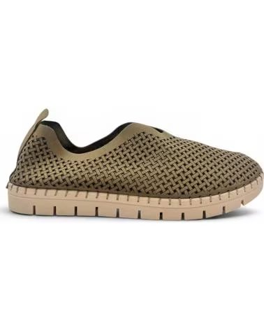 TIMBOS MOCASIN PICADO DE MUJER COLOR 133185 VERDE