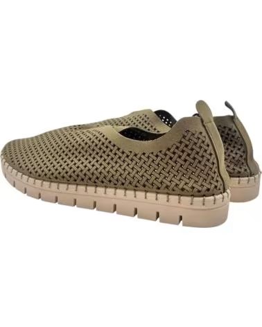 TIMBOS MOCASIN PICADO DE MUJER COLOR 133185 VERDE