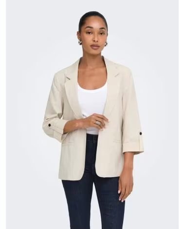 ONLY BLAZER 15374114 BEIGE CHIARO BEIG CLARO