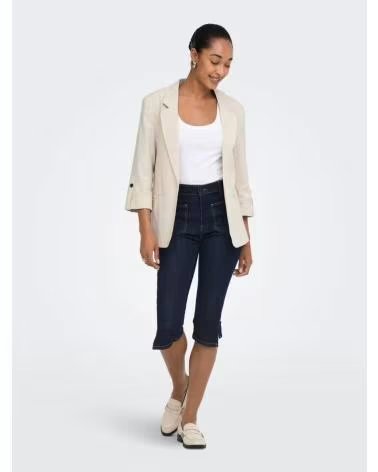ONLY BLAZER 15374114 BEIGE CHIARO BEIG CLARO