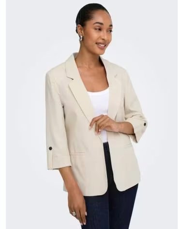ONLY BLAZER 15374114 BEIGE CHIARO BEIG CLARO