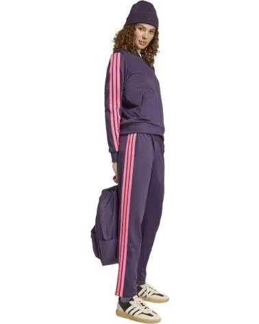 ADIDAS W ESS 3S TS TRACKSUIT PURPLE FOR WOMEN