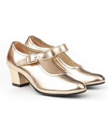 Shuhe ferse für Damen und Mädchen ANGELITOS ZAPATO FLAMENCA 307 PLATINO
