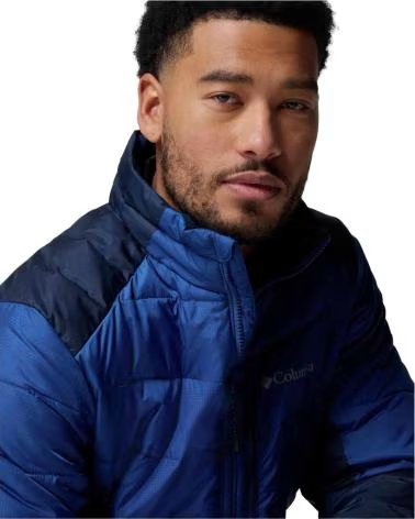 COLUMBIA GIACCA LABYRINTH LOOP II BLU DA UOMO ULTRA