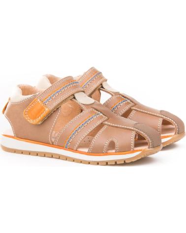 Sandali per Bambino ANGELITOS SANDALIA PIEL 448 TAUPE