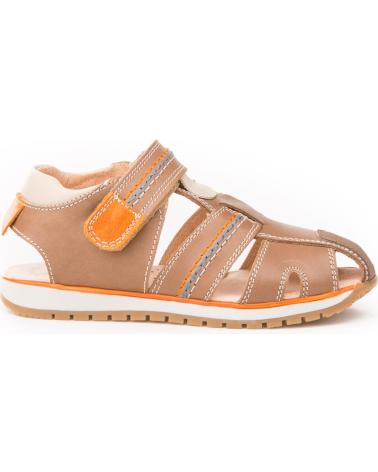 Sandali per Bambino ANGELITOS SANDALIA PIEL 448 TAUPE