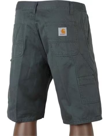 CARHARTT WIP PANTALONCINI RUCK SINGLE KNEE JURA STONE WASHED