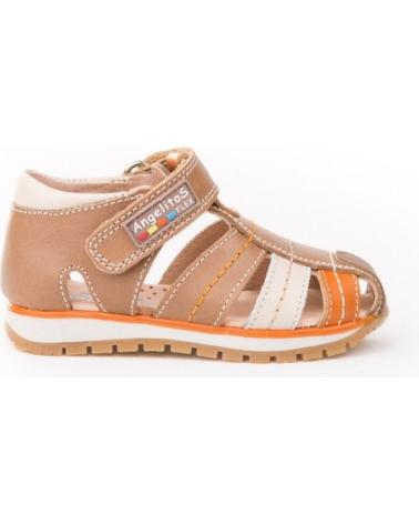 Sandali per Bambino ANGELITOS SANDALIA PIEL 450 TAUPE