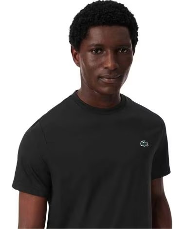 LACOSTE T-SHIRT TH8920-031 A MANICHE CORTE UNISEX BLACK