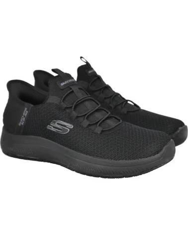 SKECHERS SLIP-INS CALZADO LABORAL 070-997828 DE MUJER NEGRO